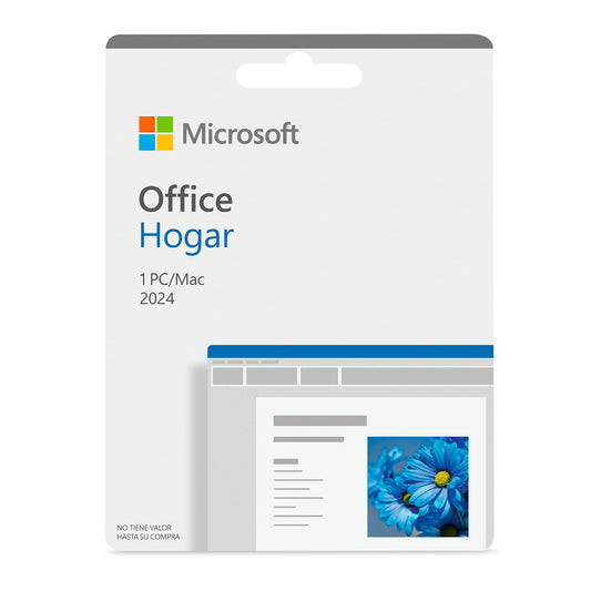 Office Hogar 2024 - 1 PC/Mac