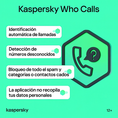 Kaspersky Who Calls 1 Usuario 1 Año