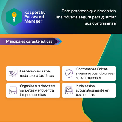 Kaspersky Cloud Password Manager - 1 Usuario 1 año