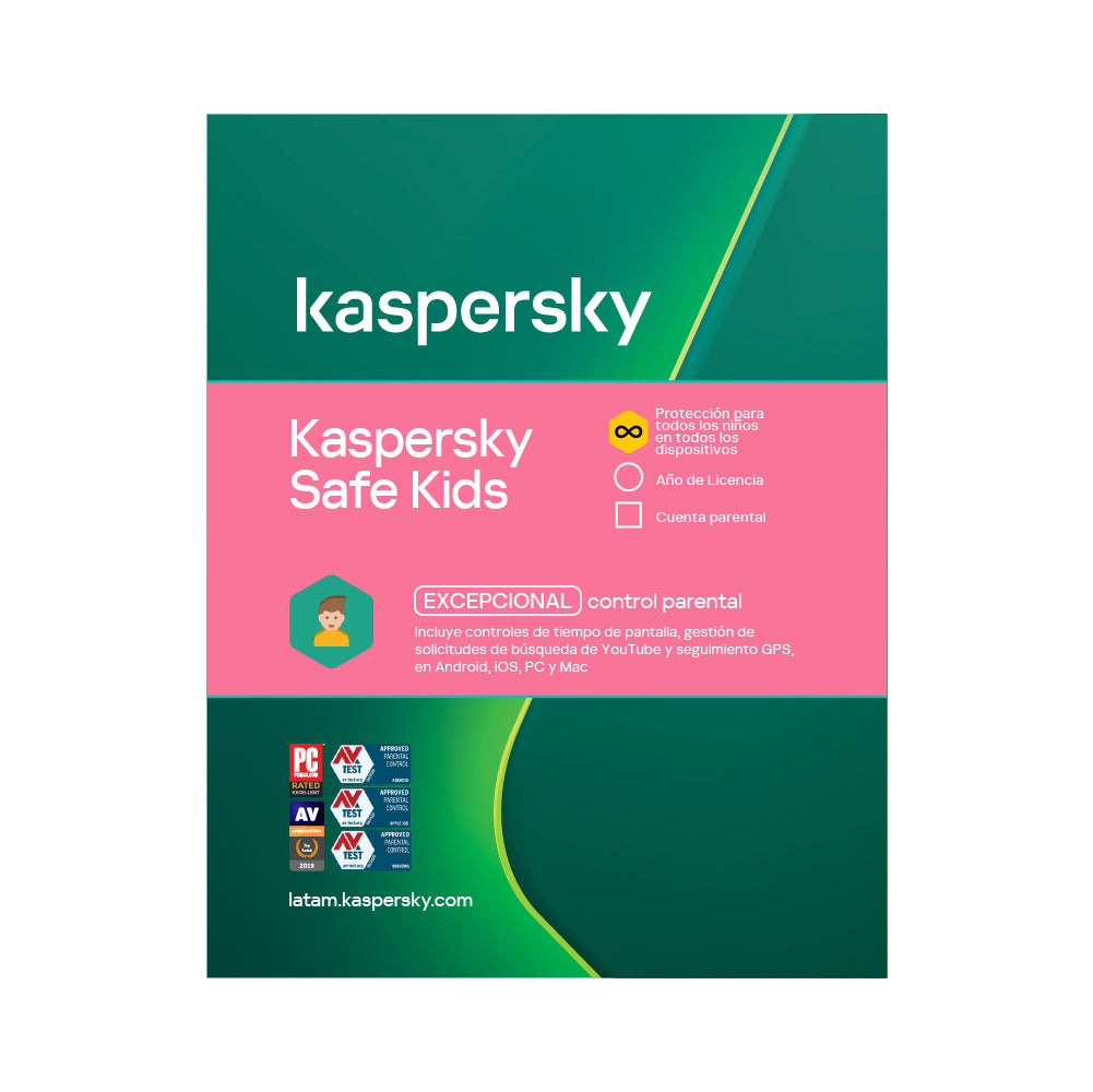 Kaspersky Safe Kids - 1 Usuario 1 año