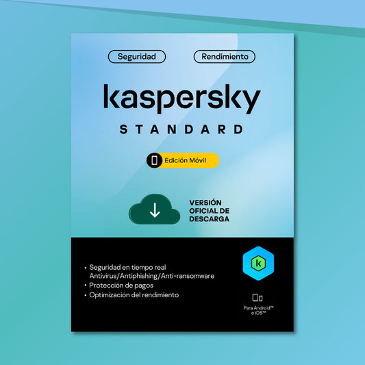 Kaspersky Standard Mobile 1 Usuario 1 Año