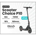 Patineta Eléctrica HONOR Choice P10 720W