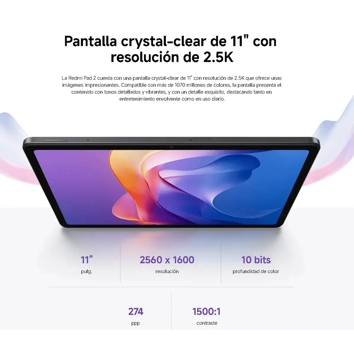 TABLET REDMI PAD 2 4G 4+128GB