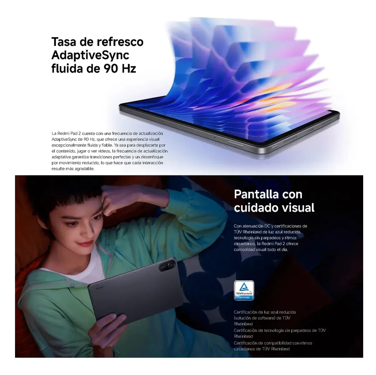 TABLET REDMI PAD 2 4G 4+128GB