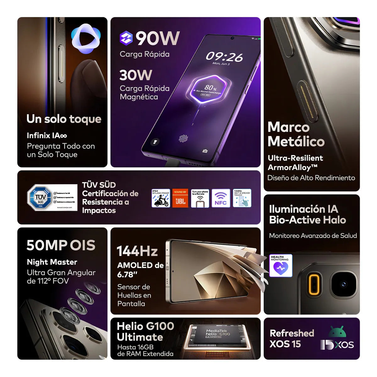 Infinix Note 50 Pro 256GB 8GB Ram