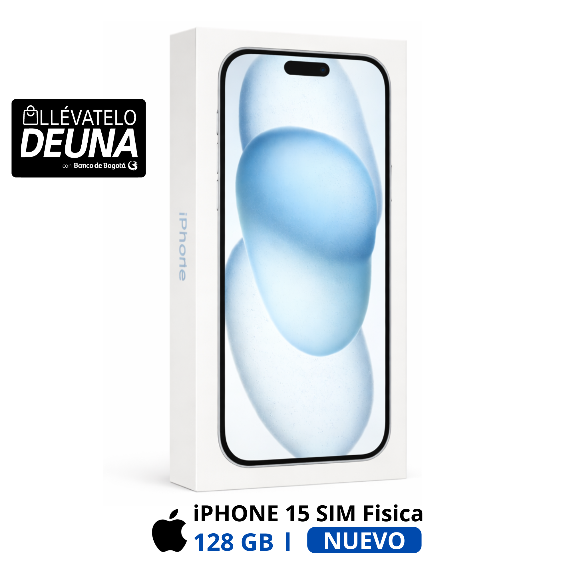 iPhone 15 128GB SIM Fisica