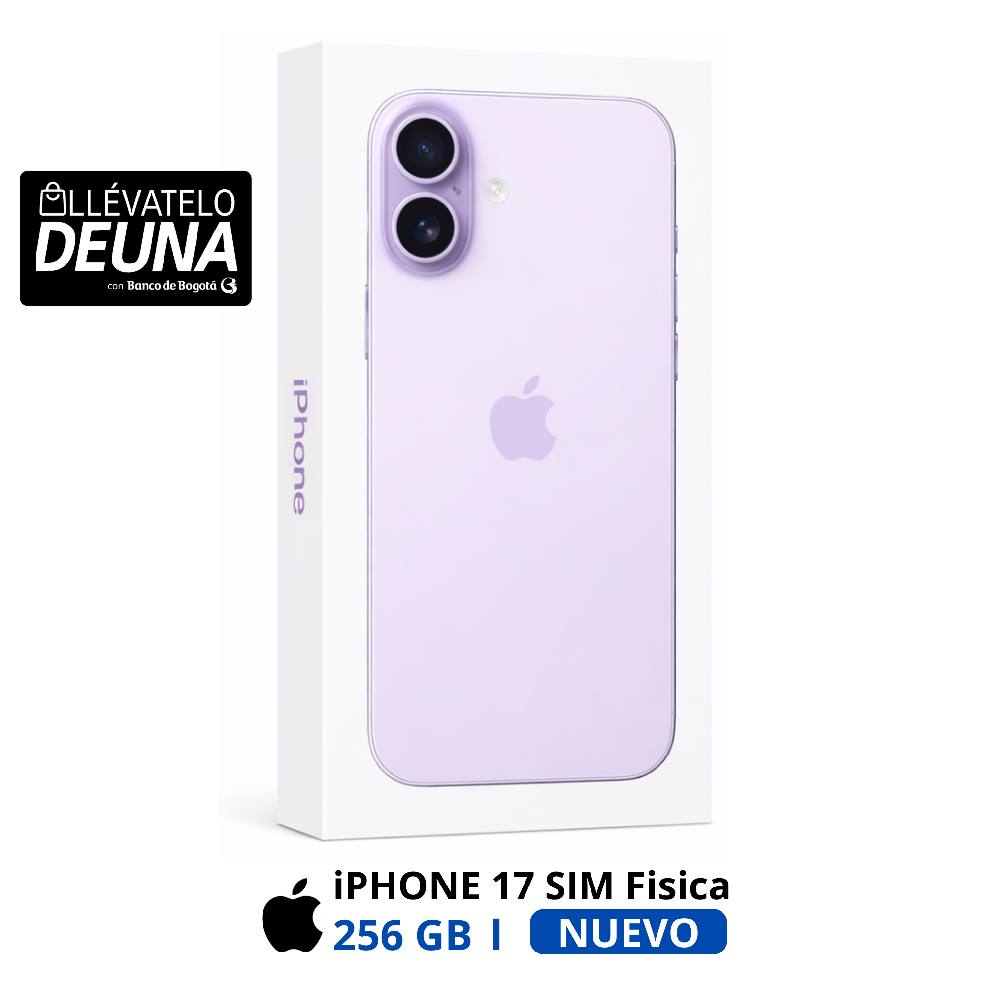 iPhone 17 256GB SIM Fisica