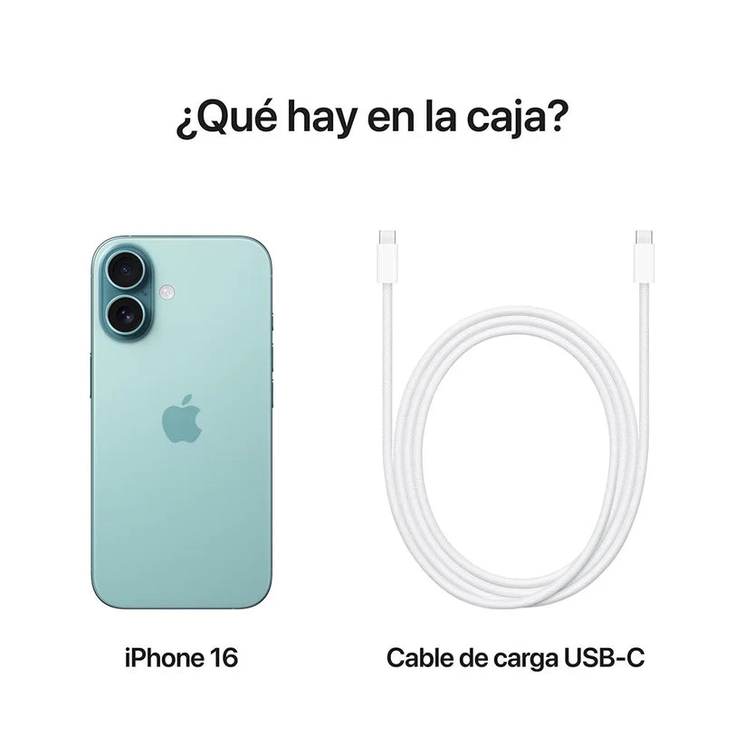 iPhone 16 128GB SIM Fisica