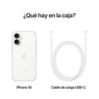 iPhone 16 128GB SIM Fisica