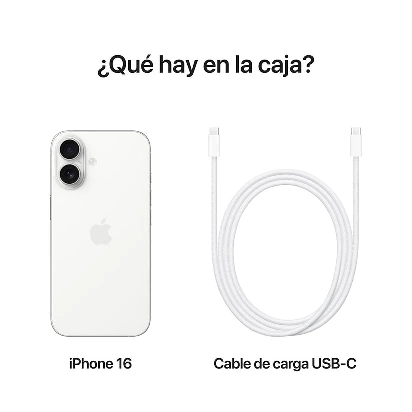 iPhone 16 128GB SIM Fisica