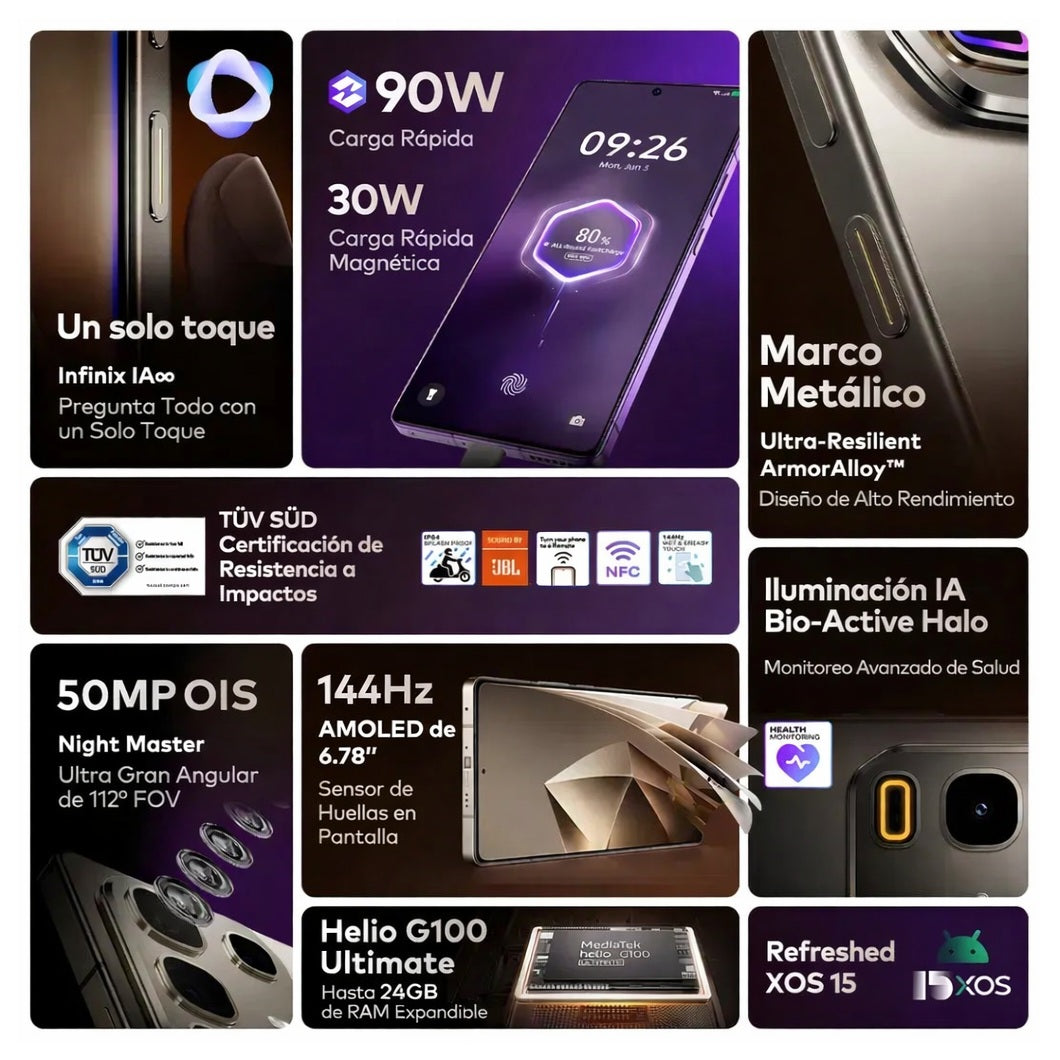 Infinix Note 50 Pro 256GB 8GB Ram