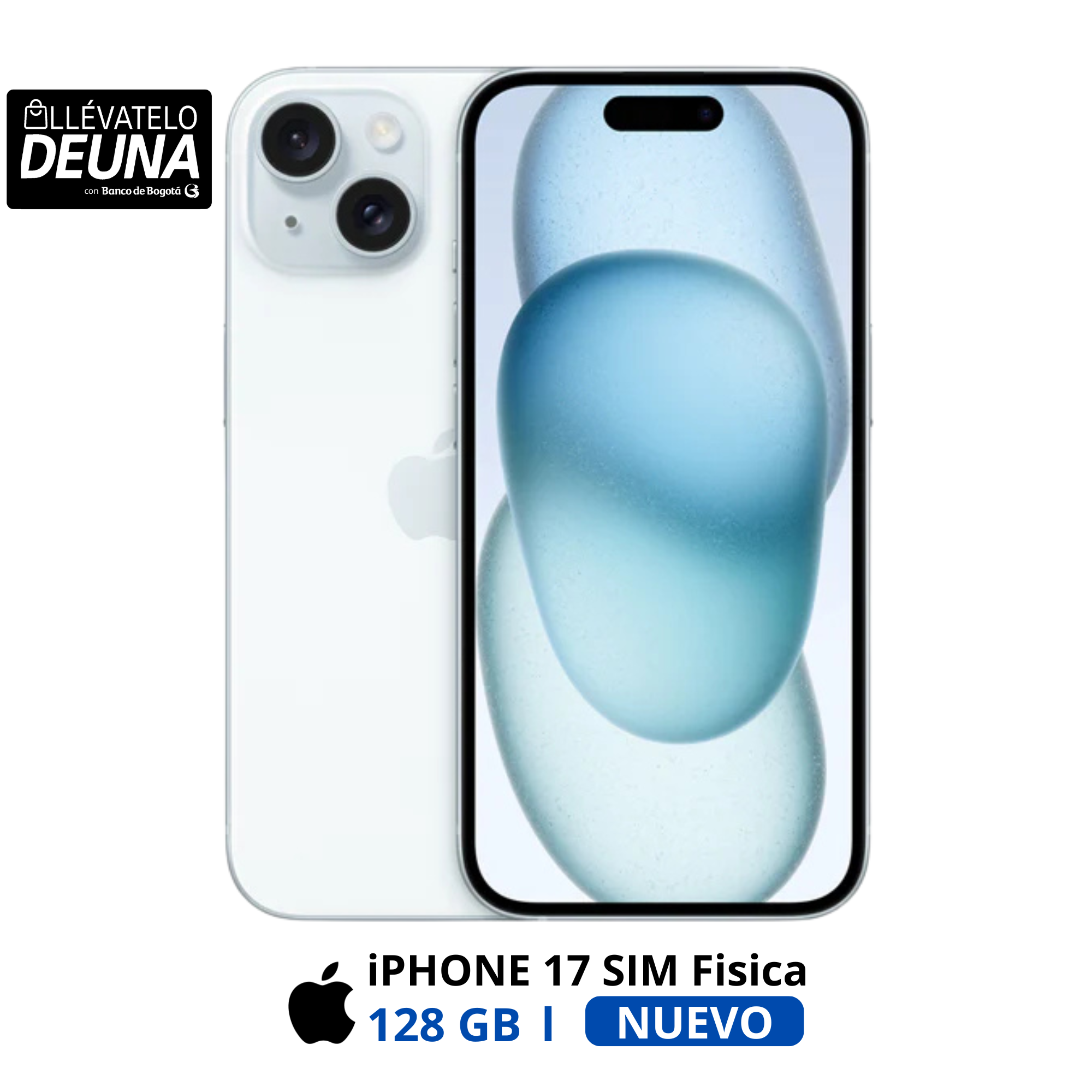 iPhone 15 128GB SIM Fisica