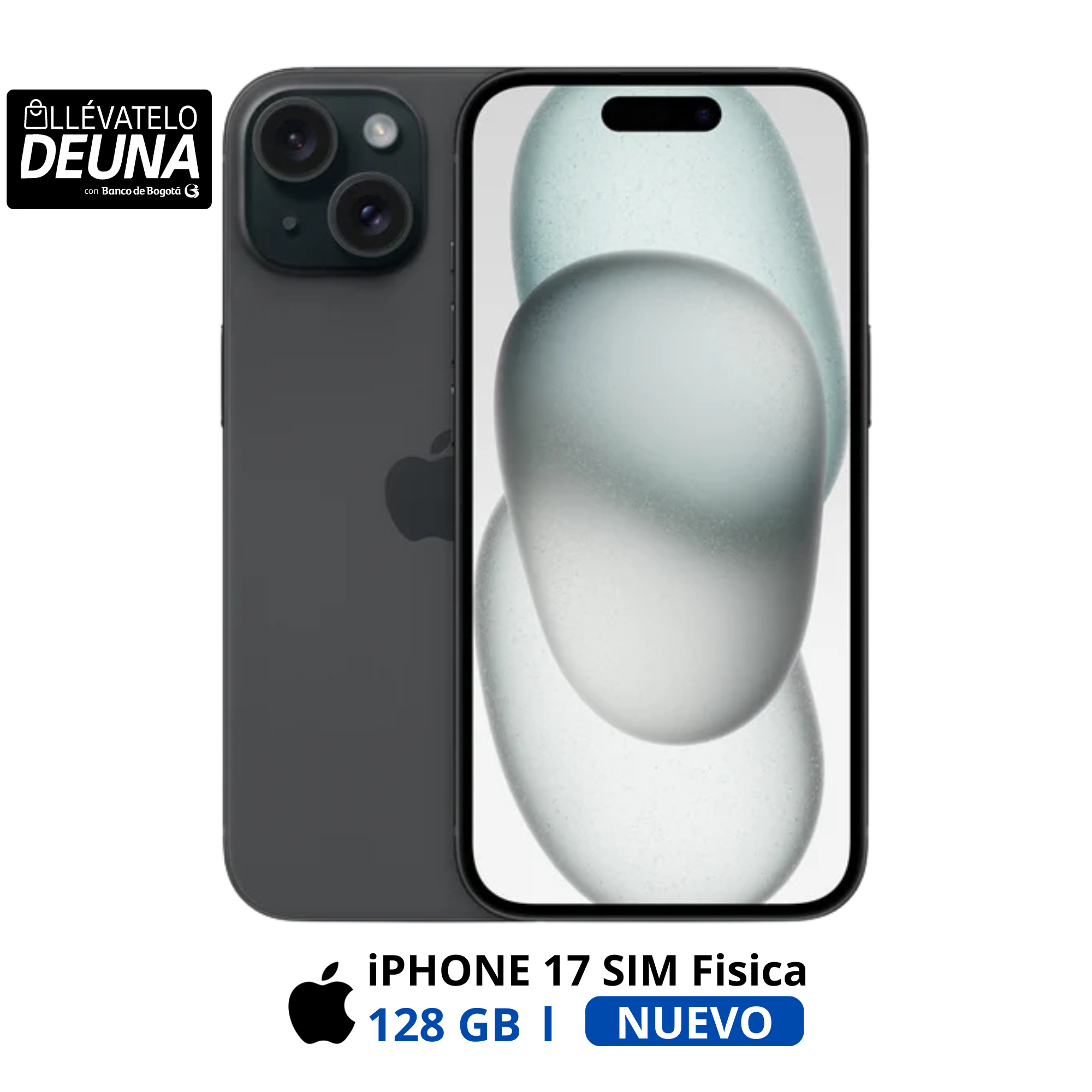 iPhone 15 128GB SIM Fisica