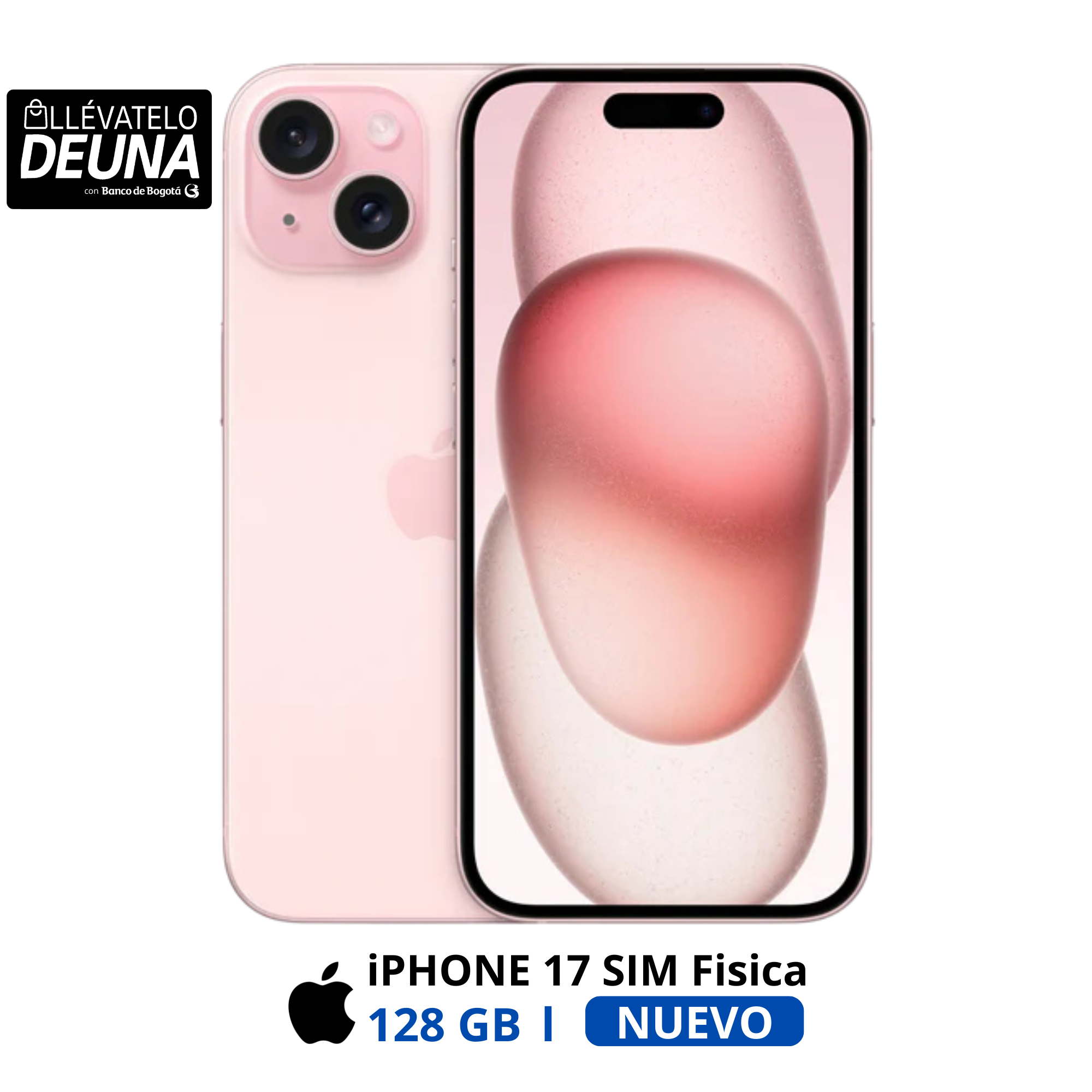 iPhone 15 128GB SIM Fisica