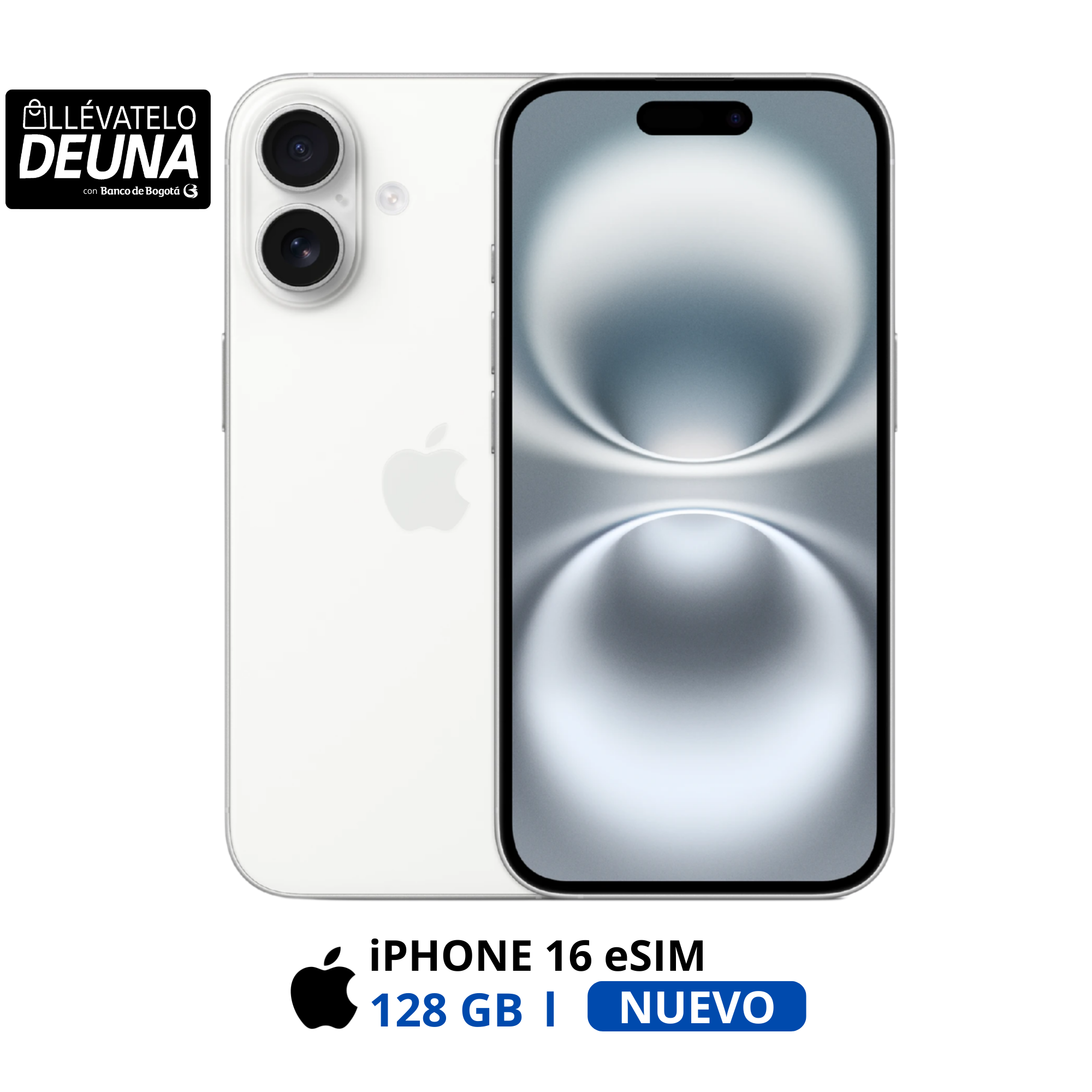 iPhone 16 128GB SIM Fisica