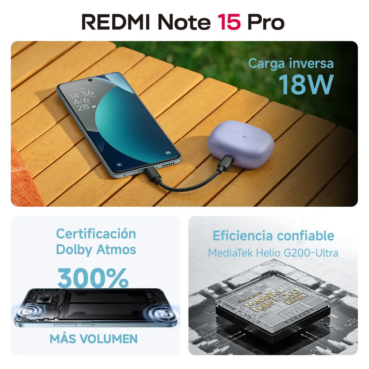 REDMI NOTE 15 PRO 8+256 4G