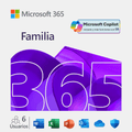 Office 365 Familiar 1 Año - 6 Usuarios 30 Dispositivos