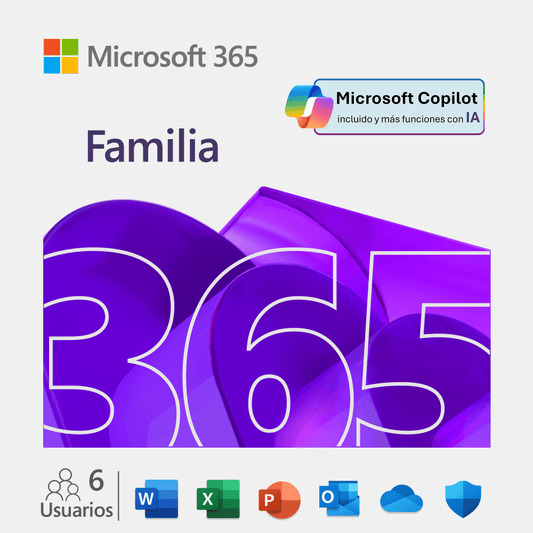 Office 365 Familiar 1 Año