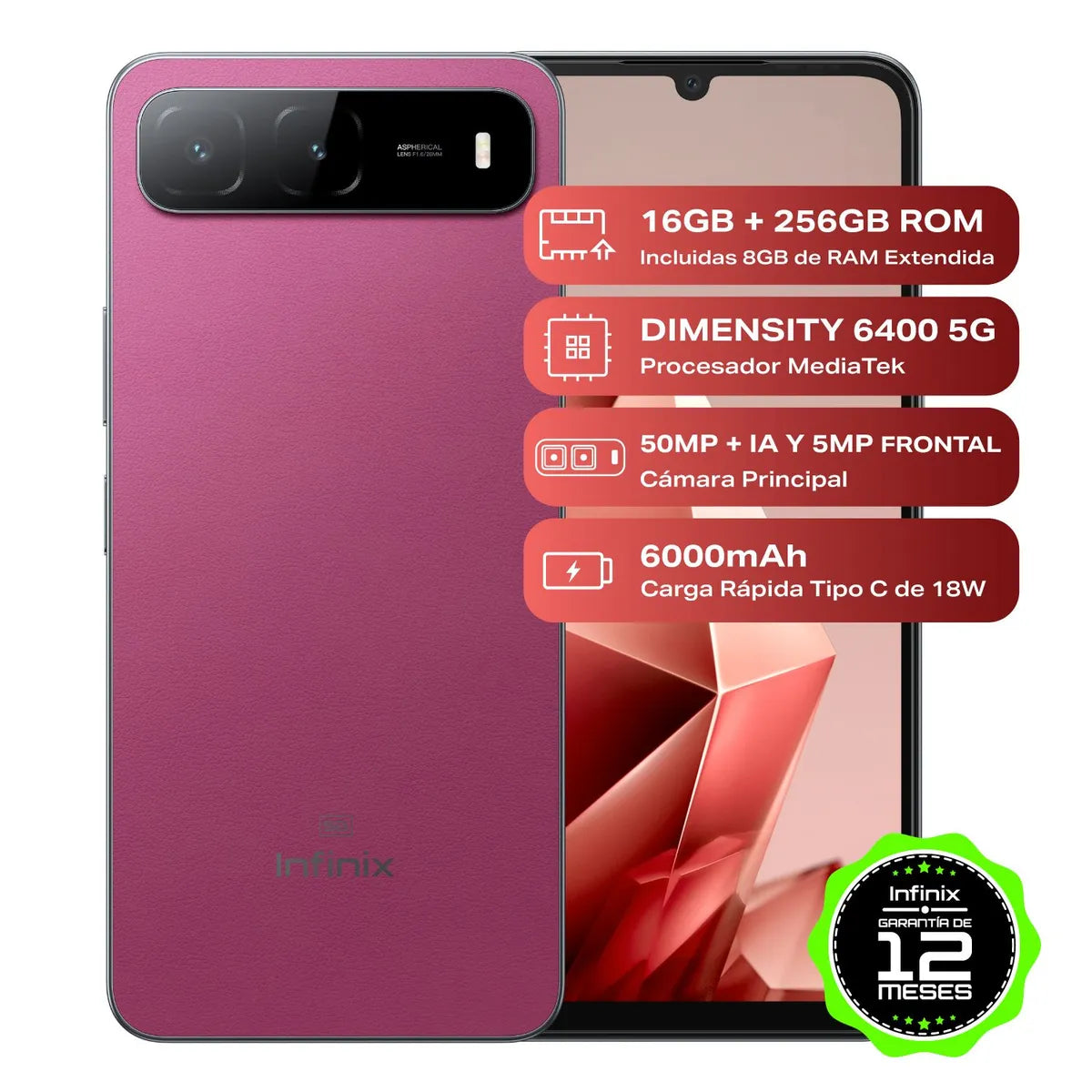 Infinix Hot 60i 5G 256GB 8GB Ram