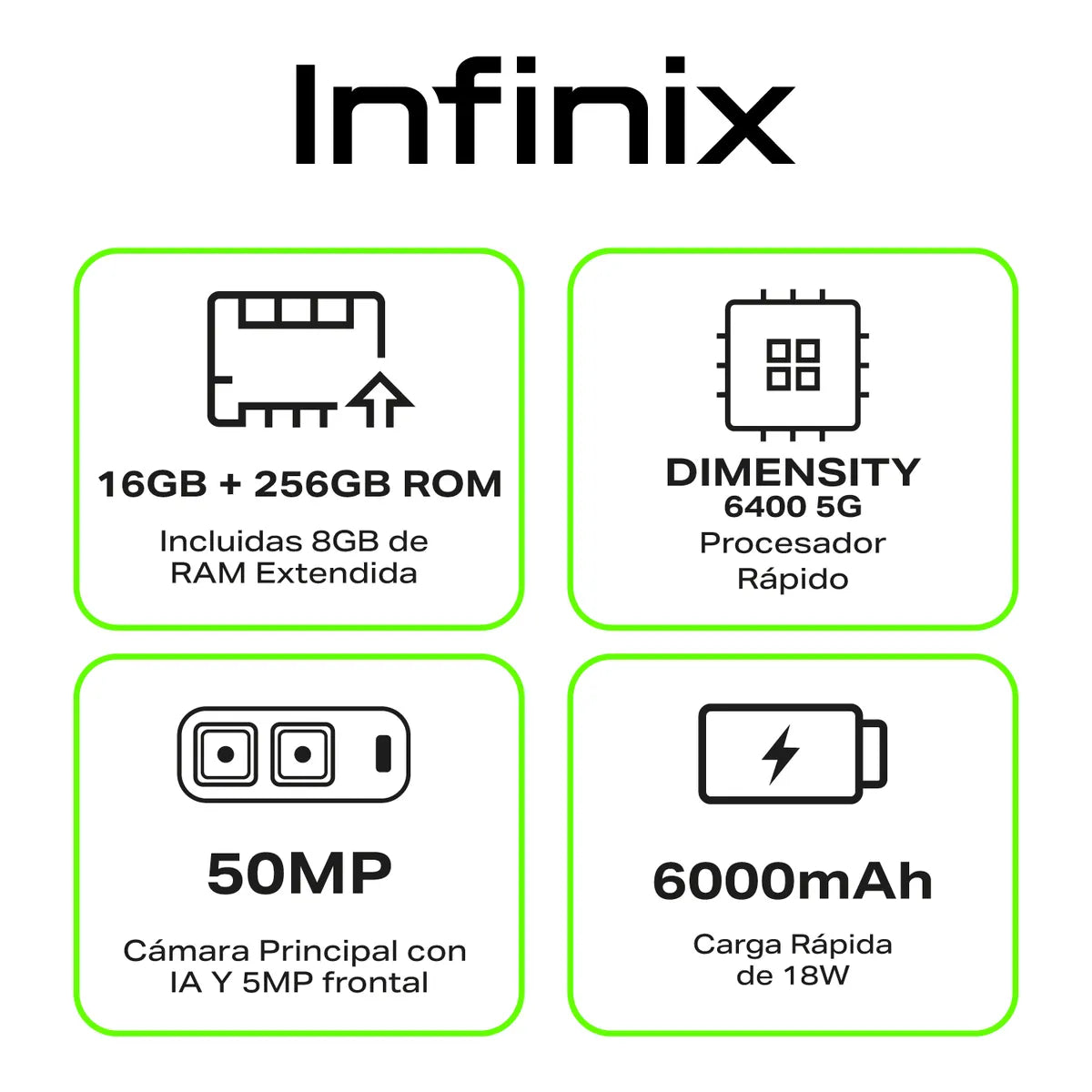 Infinix Hot 60i 5G 256GB 8GB Ram